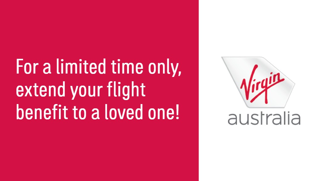 Extend your flight benefit to a ‘plus one’
