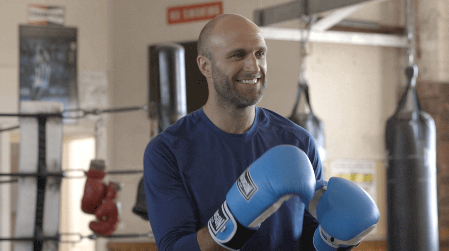 Chris Judd Starts Over: As a boxer?